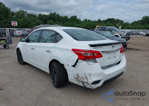 2018 Nissan Sentra S из США, поврежденный, VIN 3N1AB7APXJY251363